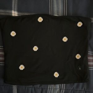 Small black Hollister tube top